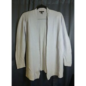 Eileen Fisher 100% Italian Yarn Cotton Lavender Cardigan! Women's XS! SEE DESC.